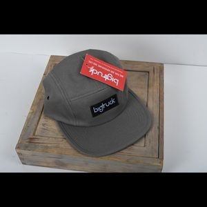 Big truck 5 panel hat in gray